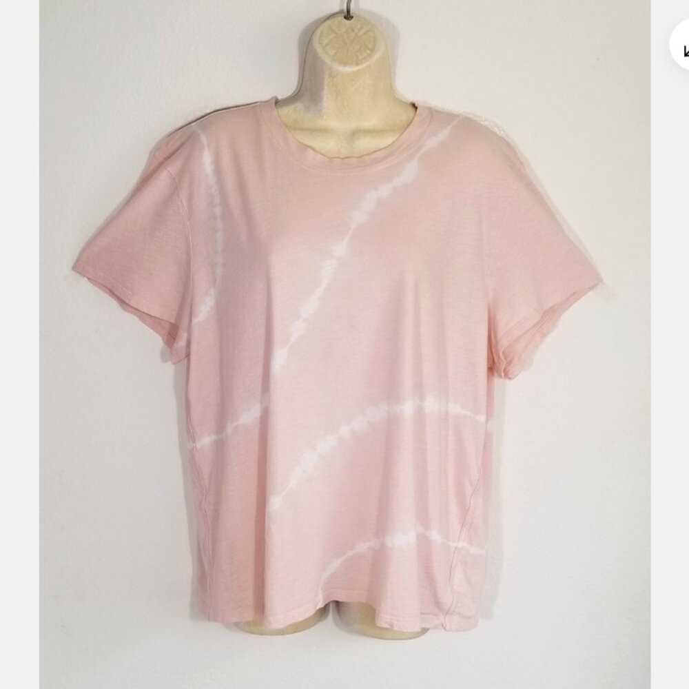 ATHLETA Organic Daily Relaxed Tee T-shirt Top 6666E1M